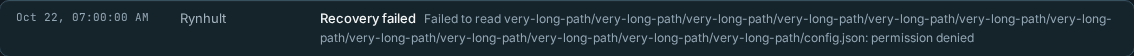 The activity tab